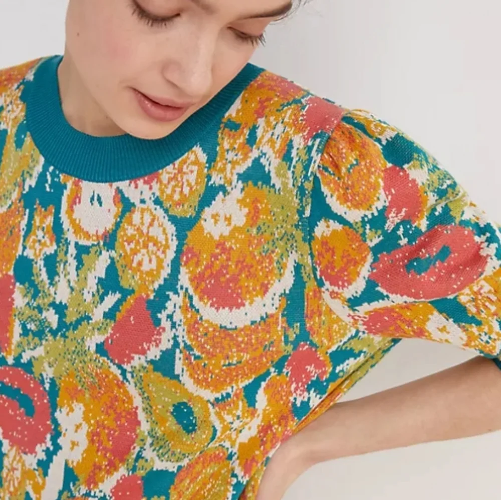 Anthropologie Farm Rio Fruits Sweater - Picture 3 of 17